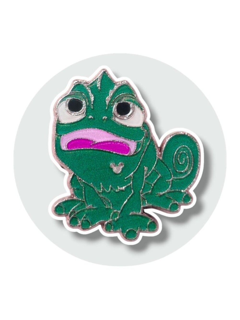 Tangled Rapunzel Disney Pin: Green Pascal Chameleon